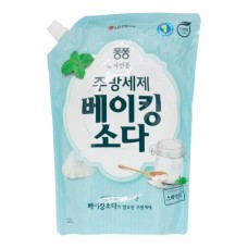 Засіб для ручного миття посуду LG Natural Pong Baking Soda запаска 1.2 л (8801051232394)