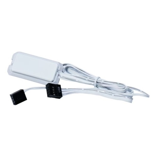Кулер до корпусу Lian Li UNI Fan SL WIRELESS LCD 120-1, White (G99.12SLLCD1W1W.00)