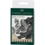 Лайнер Faber-Castell набір капілярних ручок PITT ARTIST PEN кол. чорний 8 шт (XXS, S, F, M, 1,5, C, B, FH) (32112)