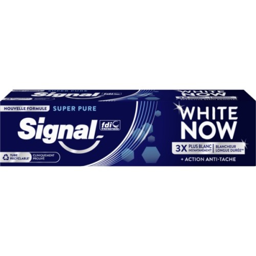 Зубна паста Signal Миттєва білизна Суперчистота 75 мл (8710908135835/8720181327179)