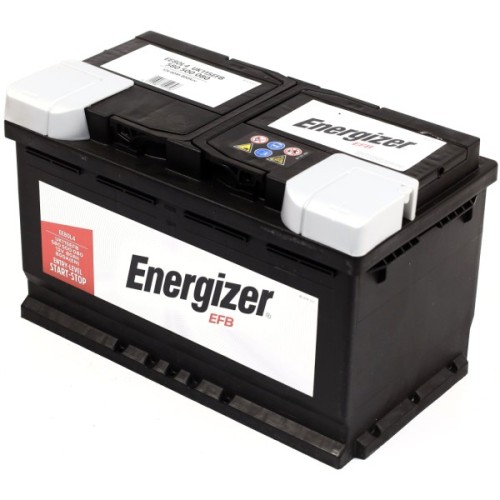 Акумулятор автомобільний Energizer 80Ah-12v EFB R, EN800 (580 500 080)