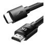 Кабель мультимедійний HDMI M to HDMI M 10.0m 4K30Hz braided HD119 black Ugreen (40104)