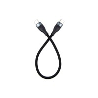 Дата кабель USB-C to USB-C 0.25m black Dengos (NTK-TC-TC-SHRT-BLACK)