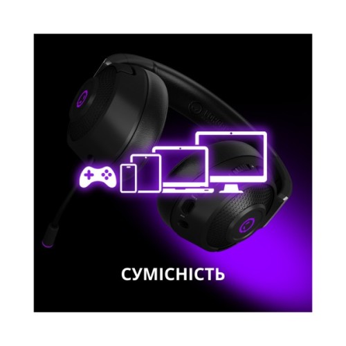 Навушники Lorgar Noah 702 Black (LRG-GHS702)
