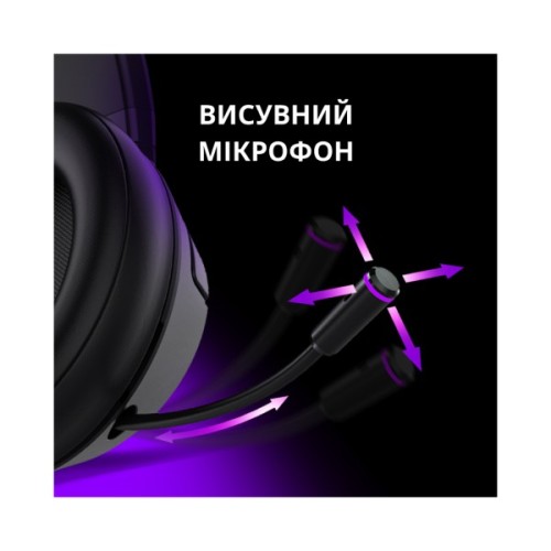 Навушники Lorgar Noah 702 Black (LRG-GHS702)