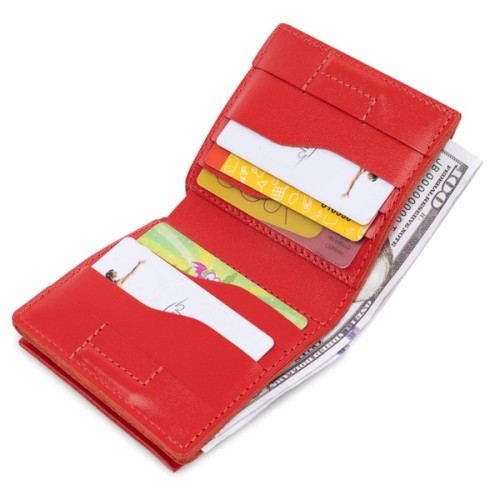 Портмоне Grande Pelle Червоне (11565)