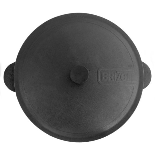 Сковорода Brizoll Monolith чавунна з чавунною кришкою 280х60 мм (M2860U-1)