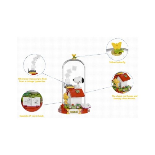 Конструктор Pantasy Snoopy - Червоний дім мрій (86901)