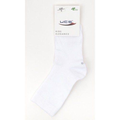 Шкарпетки дитячі UCS Socks однотонні (M0C0101-0167-М-13-white)