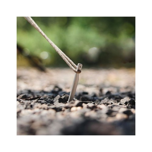 Комплект кілочків Naturehike CNK2300ZP016 20 см сріблясті 8 шт (6976023925030)