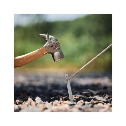 Комплект кілочків Naturehike CNK2300ZP016 20 см сріблясті 8 шт (6976023925030)