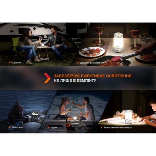 Ліхтар Fenix кемпінговий CL26R Pro Мармуровий Білий (CL26RPROWH)