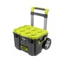 Ящик для інструментів Ryobi модульний Link RSL201, на коліщатках, телескопічне руків'я, 39х57х49.5см, пластик (5132006074)