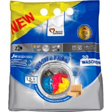 Пральний порошок Wash&Free Universal зі стружкою господарського мила 1.5 кг (4823128002024)