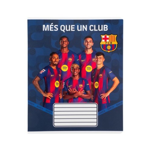 Зошит Kite FC Barcelona, 18 аркушів, клітинка (BC26-236)