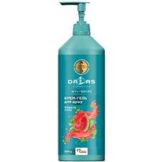 Гель для душу Dalas Cosmetics Кавун та м'ята 1000 г (4823128004844) Гель для душу Dalas Cosmetics Кавун та м'ята 1000 г (4823128004844)