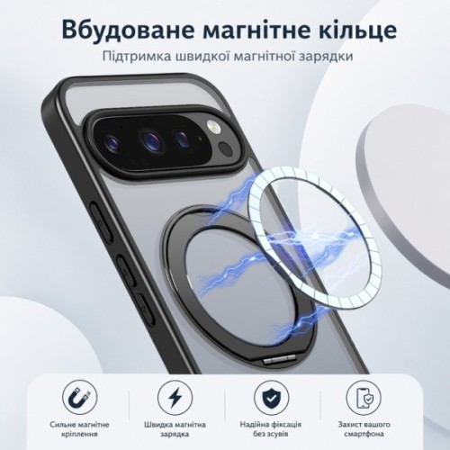 Чохол до мобільного телефона BeCover Aura Fold Google Pixel 9 Pro XL / 10 Pro XL Black (715669)