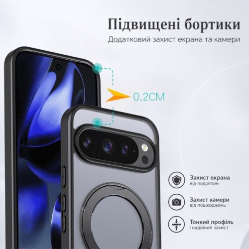 Чохол до мобільного телефона BeCover Aura Fold Google Pixel 9 Pro XL / 10 Pro XL Black (715669)