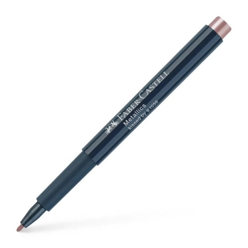 Маркер Faber-Castell металік для декору Metallics Marker Kissed by a rose, M (1,5 мм), колір рожевий (32024)