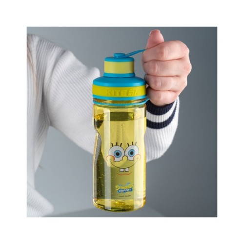 Поїльник-непроливайка Kite Sponge Bob, 500 мл, жовта (SB25-397)