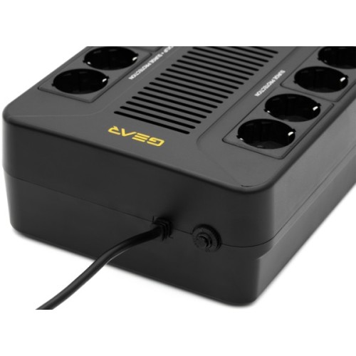 Пристрій безперебійного живлення GEAR GU-1000PLUS6 600W (GU-1000PLUS6)