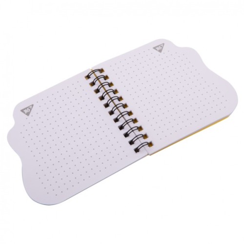 Блокнот Yes 100x100 мм 30 аркушів подв спіраль Tatoo Cats крапки (151799)