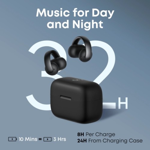 Навушники Anker SoundСore AeroClip Black (A3388G11)