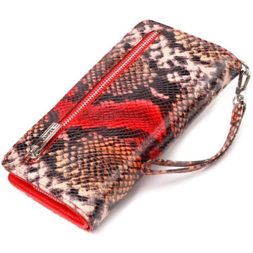 Портмоне Canpellini З натуральної шкіри Різнобарвне (21541)