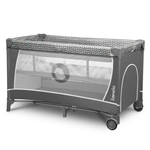 Дитячий манеж Lionelo Flower Grey Scandi (LO-FLOWER GREY SCANDI)