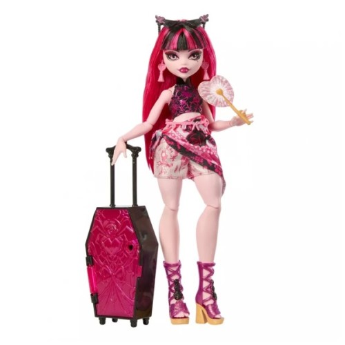 Лялька Monster High Набір-сюрприз Кошмарні канікули Жахо-секрети Дракулори (JDR50)