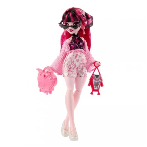 Лялька Monster High Набір-сюрприз Кошмарні канікули Жахо-секрети Дракулори (JDR50)