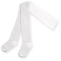 Колготки дитячі Bibaby для дівчаток в крапочку білі (68001-92/G-white)