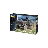 Збірна модель Revell Бронеавтомобіль ATF Dingo 1 рівень 4 масштаб 1:72 (RVL-03345)