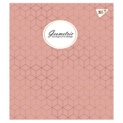 Зошит Yes А5 Geometric 18 аркушів клітинка (766819)