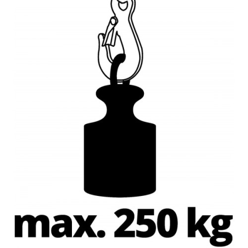 Лебідка Einhell тельфер TC-EH 500, 1000Вт до 500кг, трос 12м. 15кг (2255140)