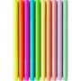 Фломастери Faber-Castell Grip felt-tip pen neon + pastel, тригранні пастельні + неонові, 10 кольорів (30746)