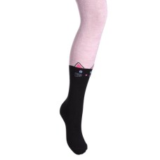 Колготки дитячі BNM sweet kitty (M0C0301-1196-3G-whiteblack)