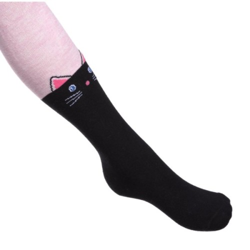 Колготки дитячі BNM sweet kitty (M0C0301-1196-3G-whiteblack)