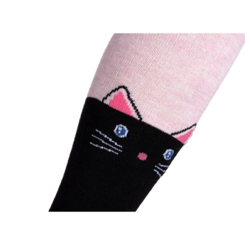 Колготки дитячі BNM sweet kitty (M0C0301-1196-3G-whiteblack)