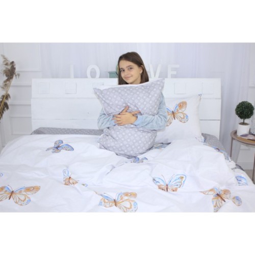 Постільна білизна MirSon Бязь 17-0171 Amareynt 143х210 (2200001726130)