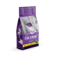 Наповнювач для туалету Catfun бентонітовий з ароматом лаванди 10 л (8683655071483)
