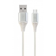 Дата кабель USB 2.0 AM to USB-C 1.0m Cablexpert (CC-USB2B-AMCM-1M-BW2)