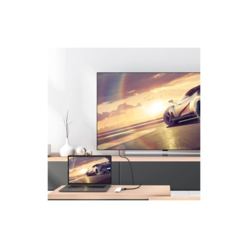 Концентратор J5create USB-C 6-in-1 2xUSB 3.1 + USB-C PD + HDMI + SD/TF + 3.5mm white (JCD373-N)