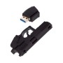 USB флеш накопичувач ColorWay Pistol 64 GB 3.0 Black (CW-USBPL64)