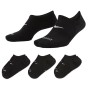 Шкарпетки Nike U NK EVERYDAY PLUS CUSH FOOTIE DH5463-904 34-38 3 пари Чорні (195242756904)