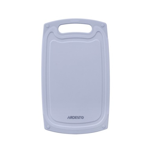 Дошка для нарізання Ardesto Gemini 40 х 24.5 х 0.9 см пластик, сірий (AR1440GR)