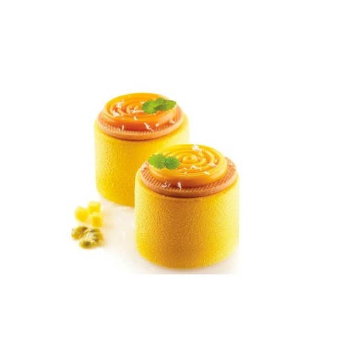 Форма для випікання Silikomart New Tourbillon 9 d-45 h-7 mm (TOURBILLON 9)