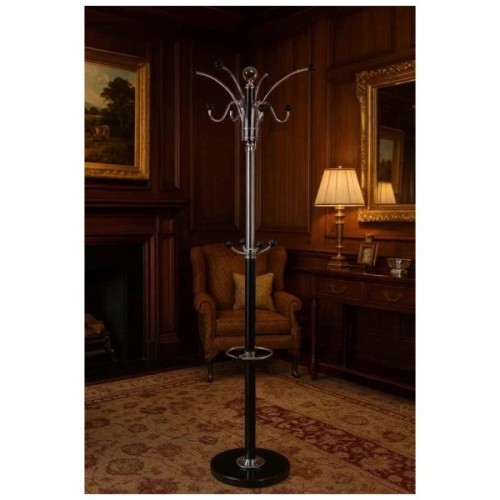 Вішалка підлогова Аклас Шипшина VKY-6253 172x37 (Чорний) (00164145)