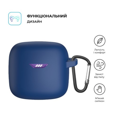 Чохол для навушників Armorstandart Hang Case для JBL Tune FleX Dark Blue (ARM79920)