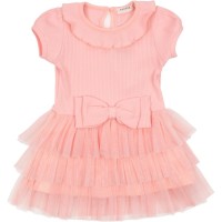 Плаття дитяче Breeze з фатиновою спідницею (19803-86G-peach)